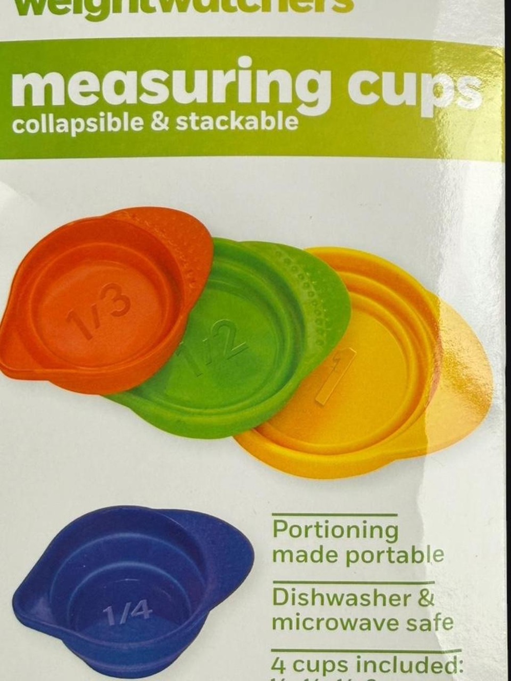 WW Silicone Collapsible Measuring Cup Set